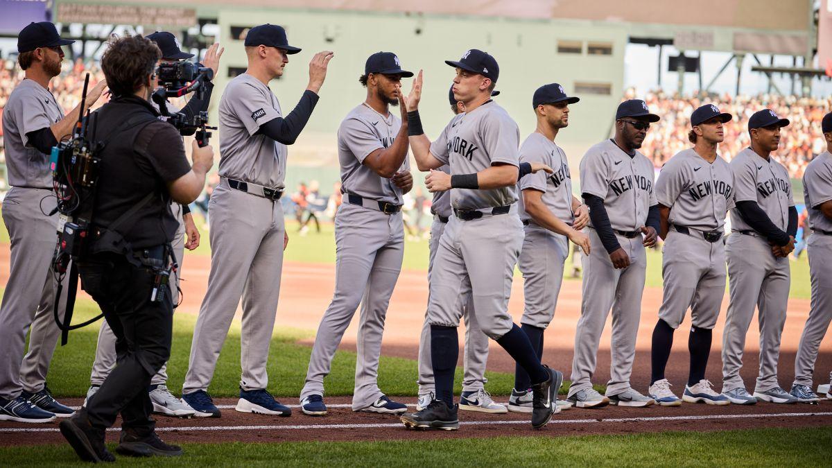 Image of The New York Yankees set the tone for the 2026 season with a dominant 7-0 shutout performance on Opening Night.