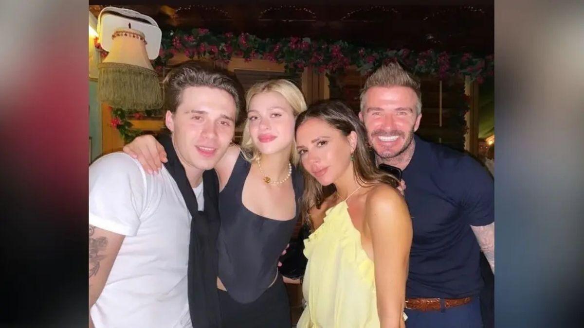 beckham family feud celebrities react