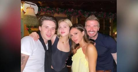 beckham family feud celebrities react