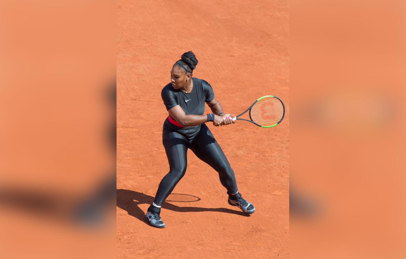 Serena Williams at Roland Garros Day Three