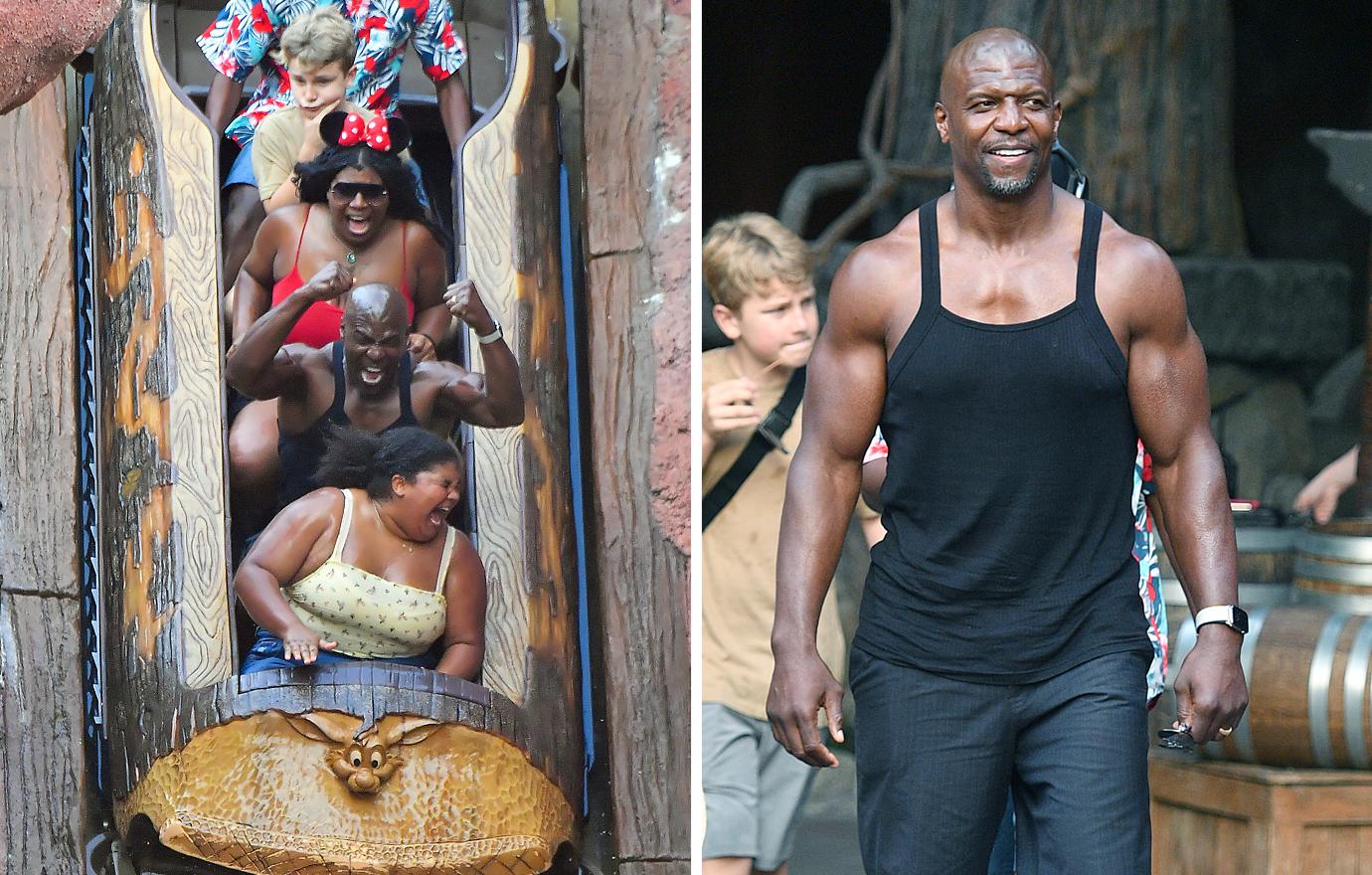 hp terry crews at disney land