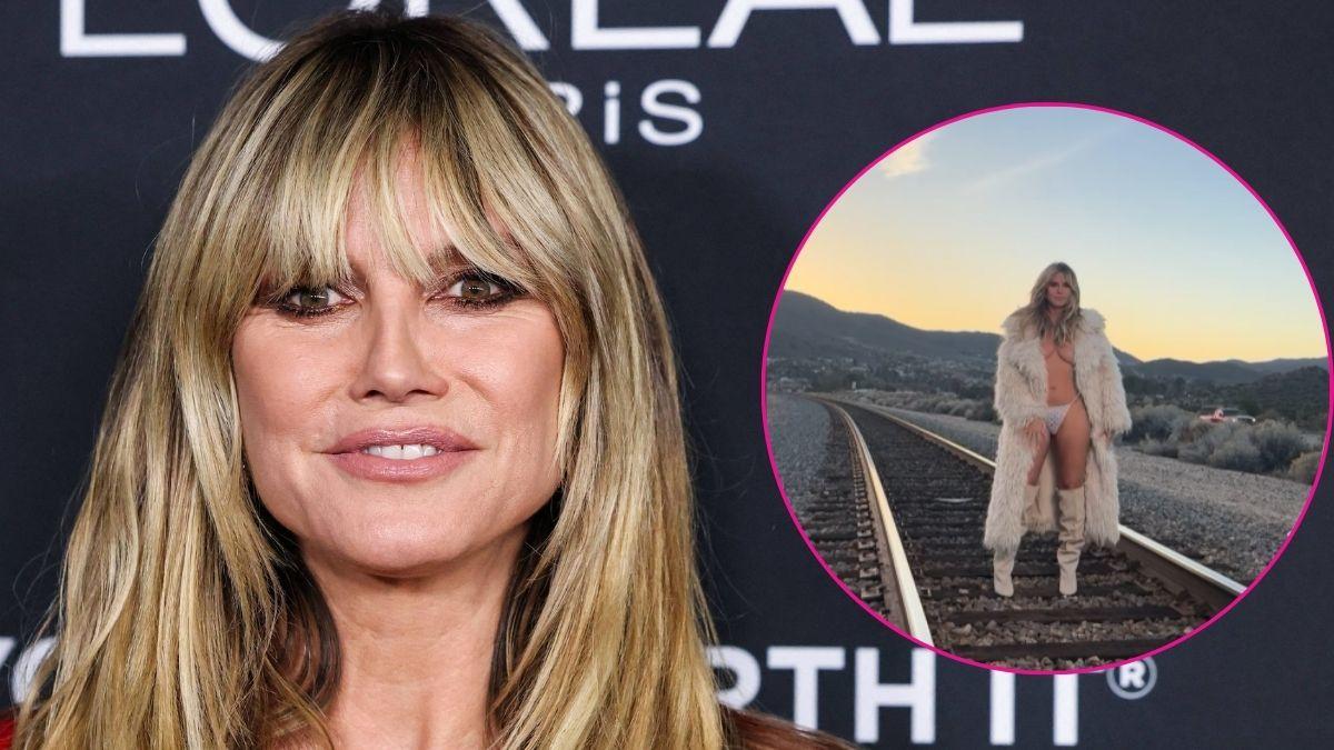 heidi klum topless diplo new song tease