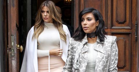 Kim and Khloe Kardashian turn heads as they leave an event in the Big Apple
