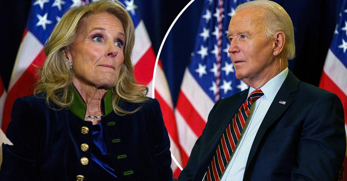 Jill Biden Admits She's 'Scared' to Lose Cancer-Stricken…