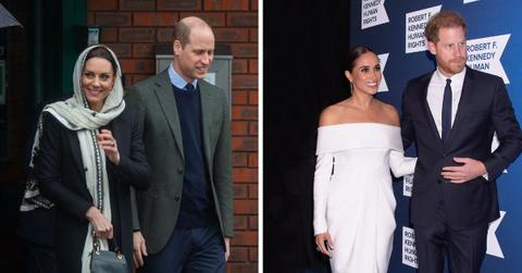 prince william kate middleton find rivalry prince harry meghan markle frustrating