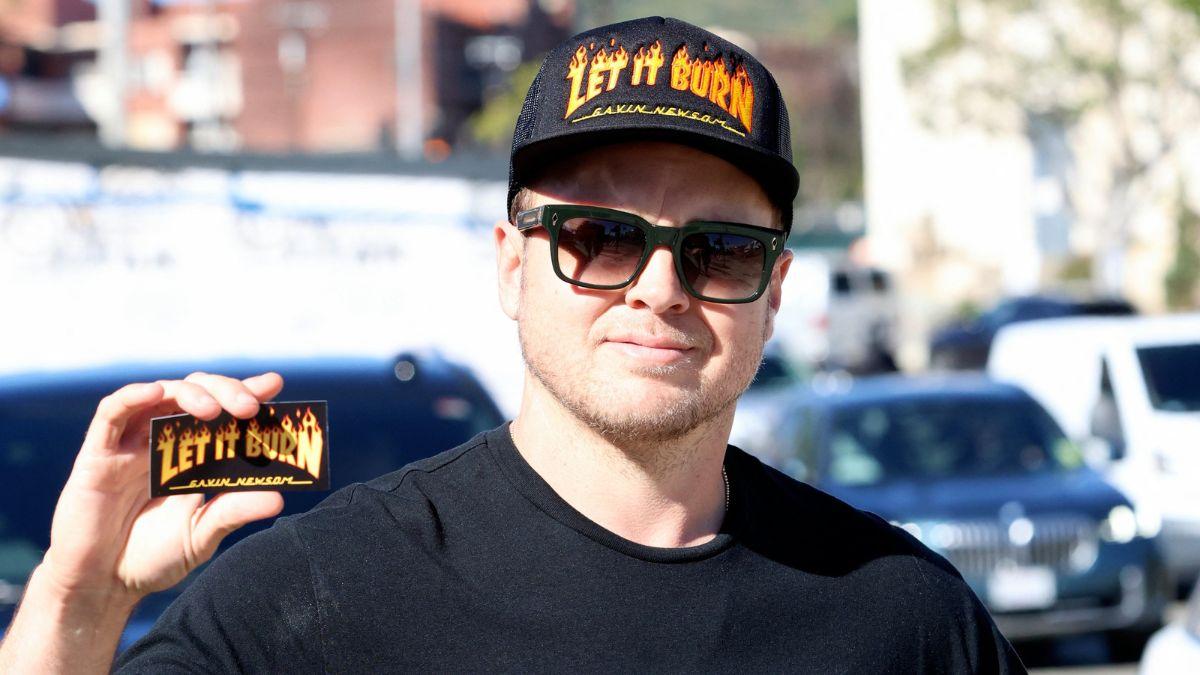 Photo of Spencer Pratt announced his bid for mayor of Los Angeles in January.