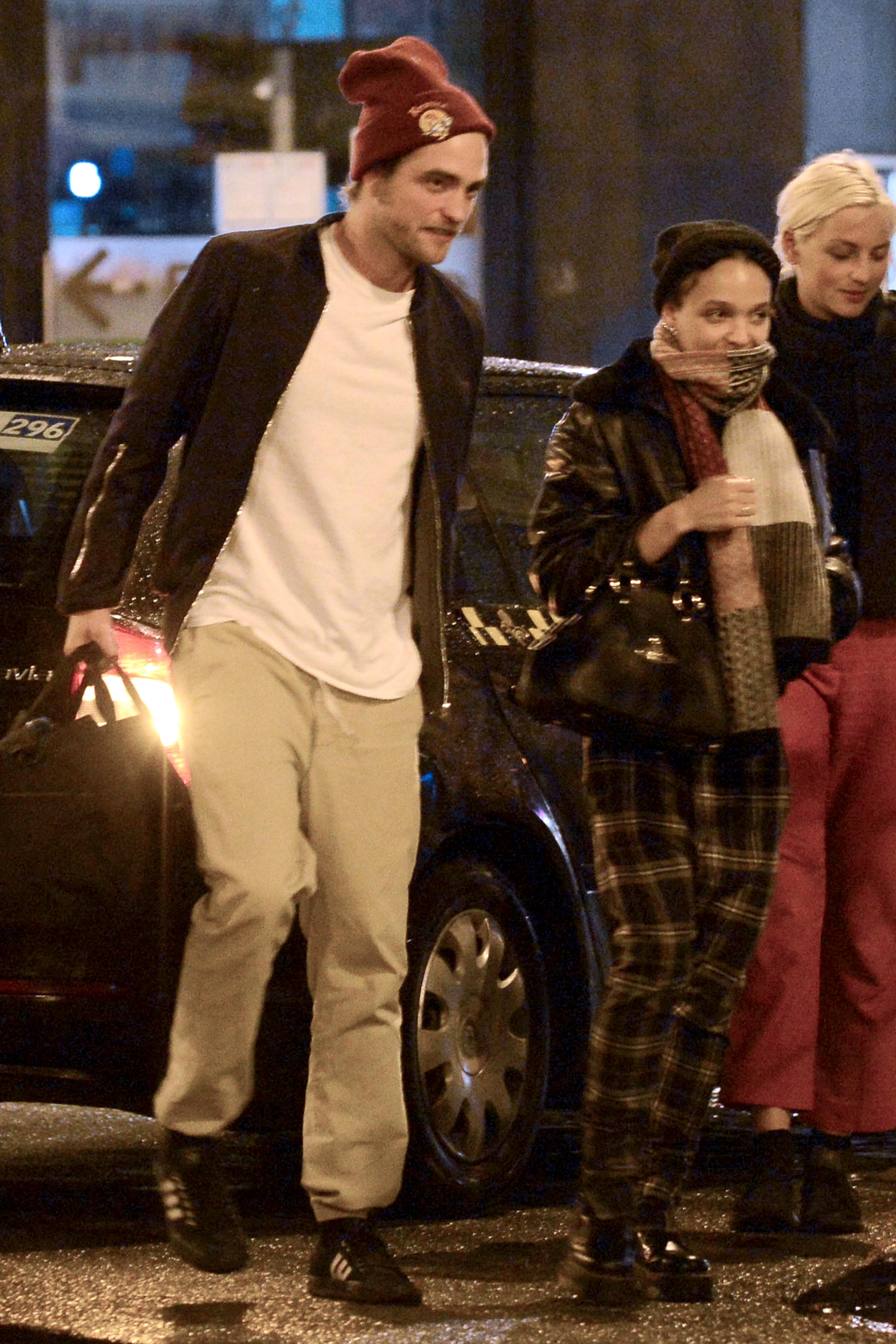 *EXCLUSIVE* Robert Pattinson and FKA Twigs together in Brussels **USA ONLY**