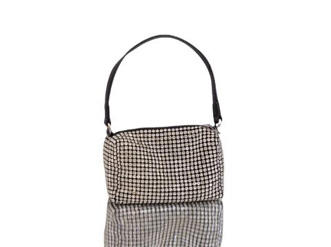 chrishell stause selling sunset black dress rhinestone shop