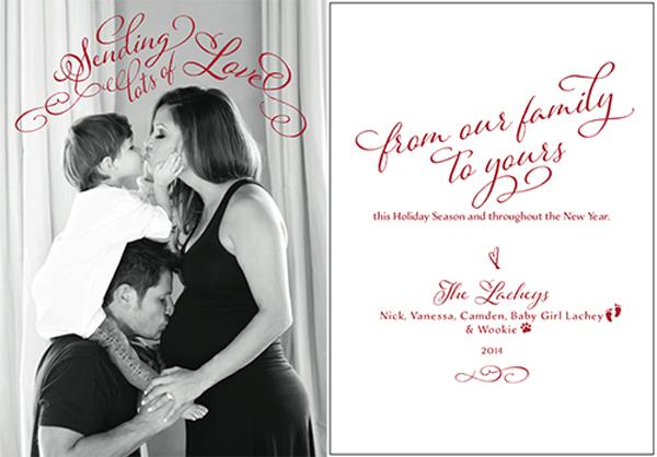 Vanessa nick lachey holiday card 2014