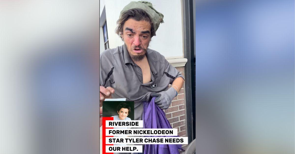 image of Tylor Chase struggles with addiction and mental health problems. 