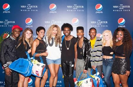 Beyonce and Dance for the Chance winners