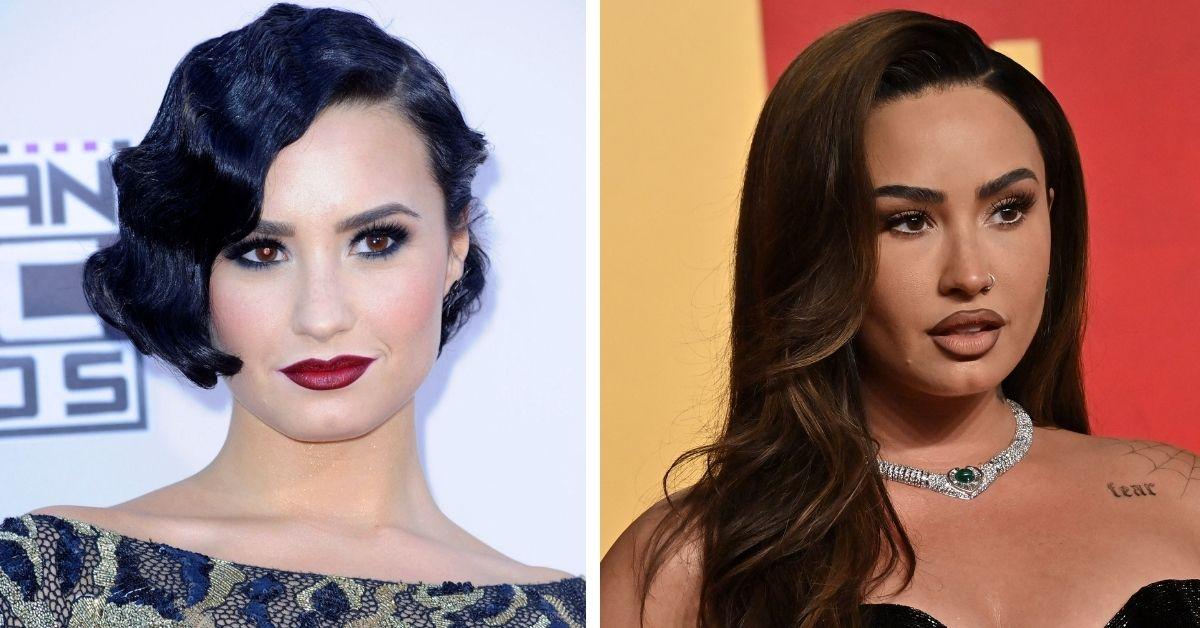 image of Demi Lovato’s new look has fans talking after the release of her latest album.