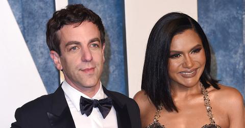 Photo of B.J. Novak and Mindy Kaling