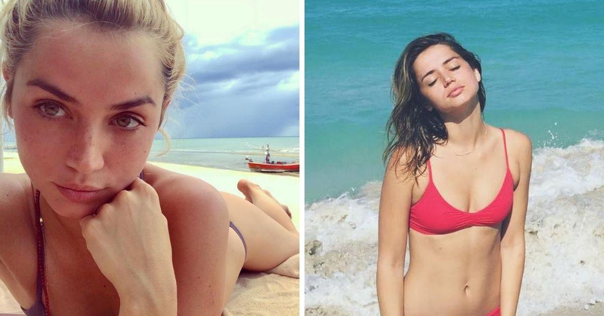 ana de armas sexiest bikini photos