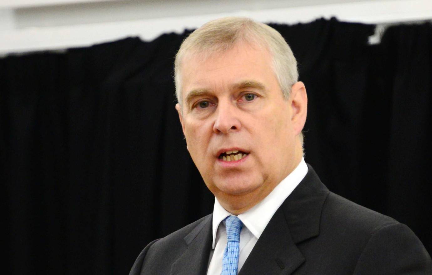 prince andrew downcast horseback riding