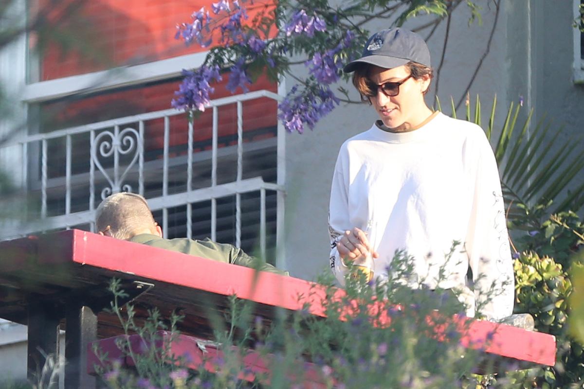 *EXCLUSIVE* Kristen Stewart heads to her ex&#8217;s house in LA