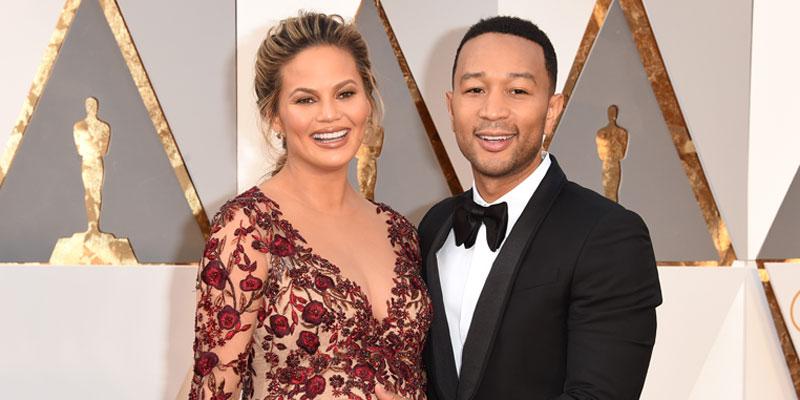 chrissy teigen pregnant announcement video