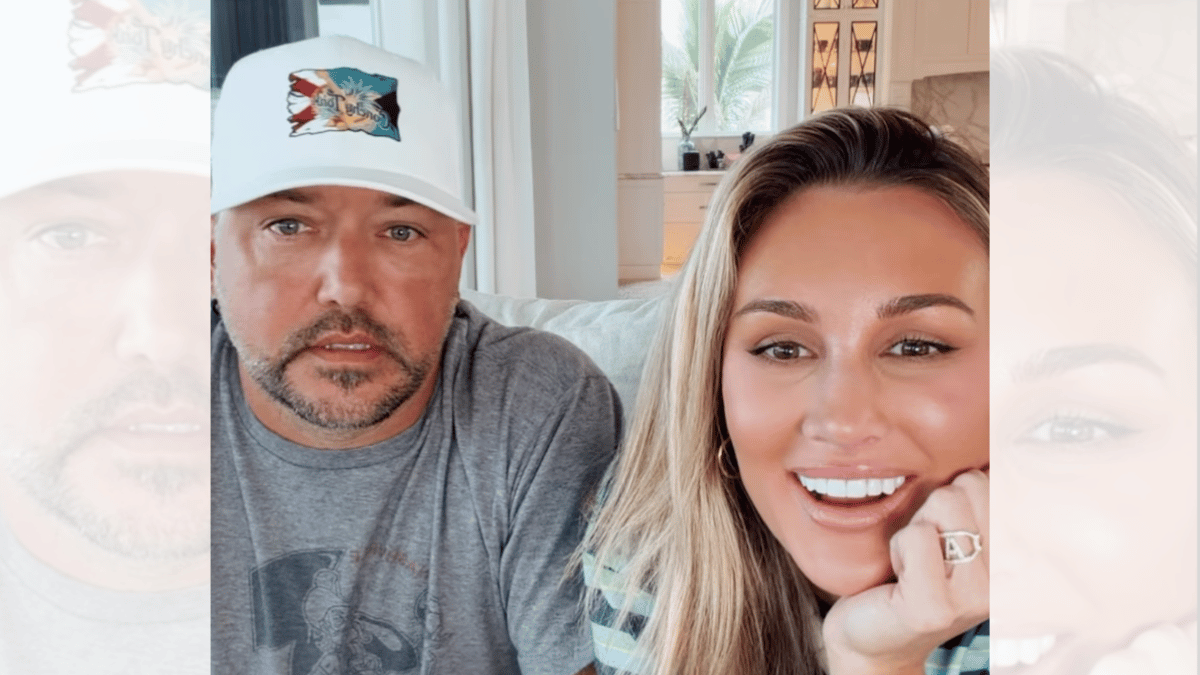 Image of Jason Aldean was still married when he met now-wife Brittany Aldean.