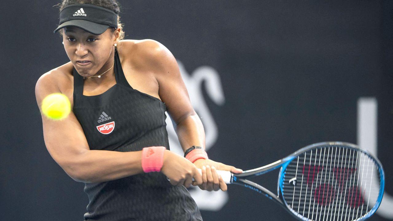 Image of Naomi Osaka said she was more bothered by the noise inside the stadium during her matches than by the flashlights.