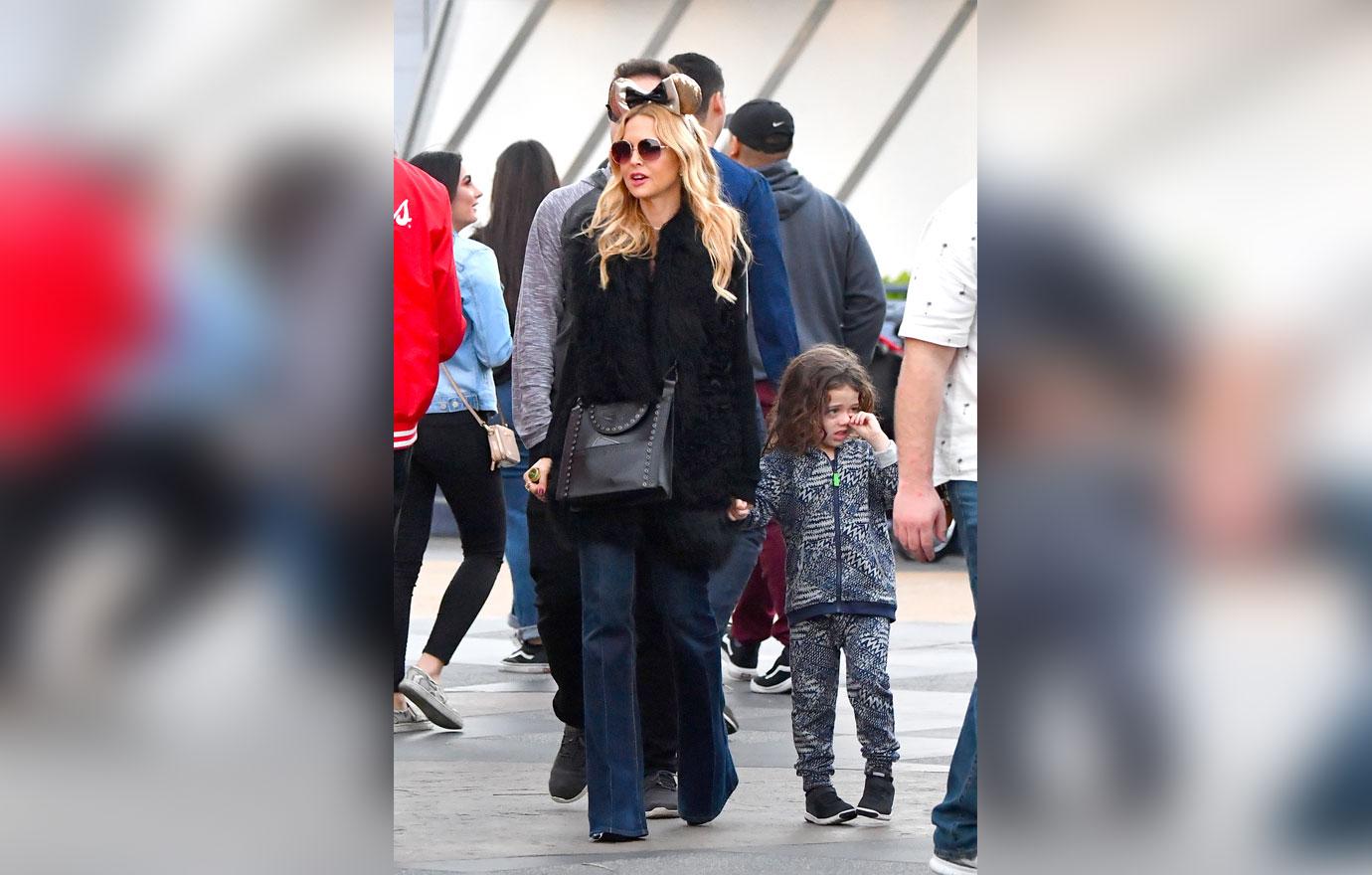 EXCLUSIVE: Rachel Zoe and her husband celebrate their son Kaius&#8217; 5th birthday with a trip to Disneyland