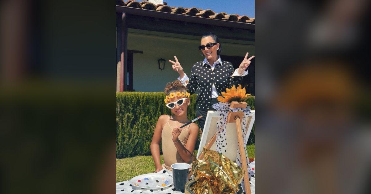 Image of Kris Jenner hung out with Kylie's best friend's child.