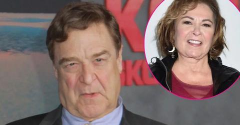 photo of John Goodman and Roseanne Barr