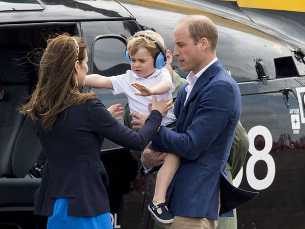 prince george royal crying