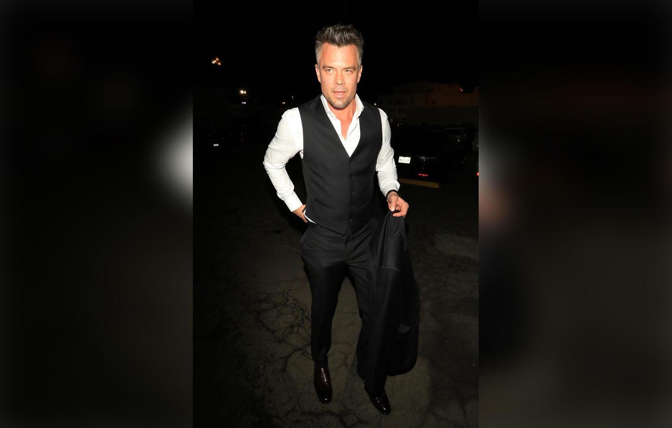 Josh Duhamel looking sharp outside Avalon in Hollywood