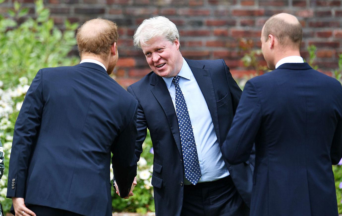 prince william prince harry diana statue unveiling photos