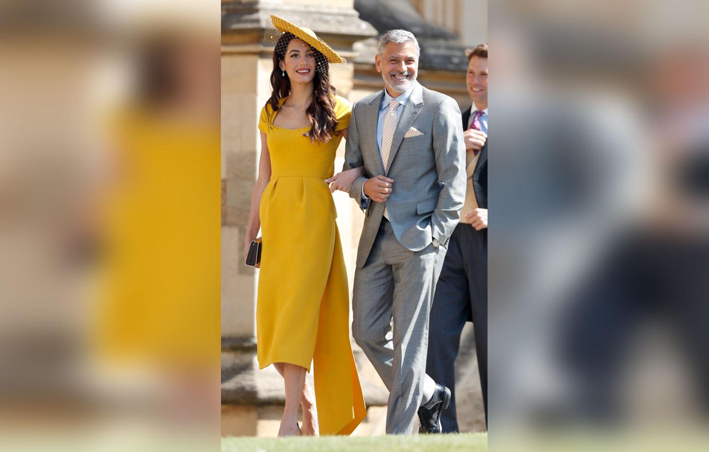 Amal and George Clooney