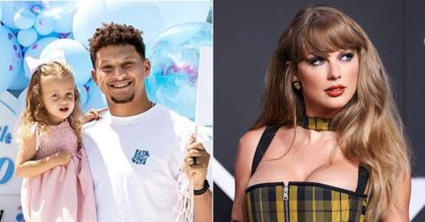 mahomes shares taylor swift baking moments