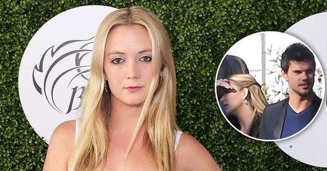 billie lourd fisher taylor lautner long