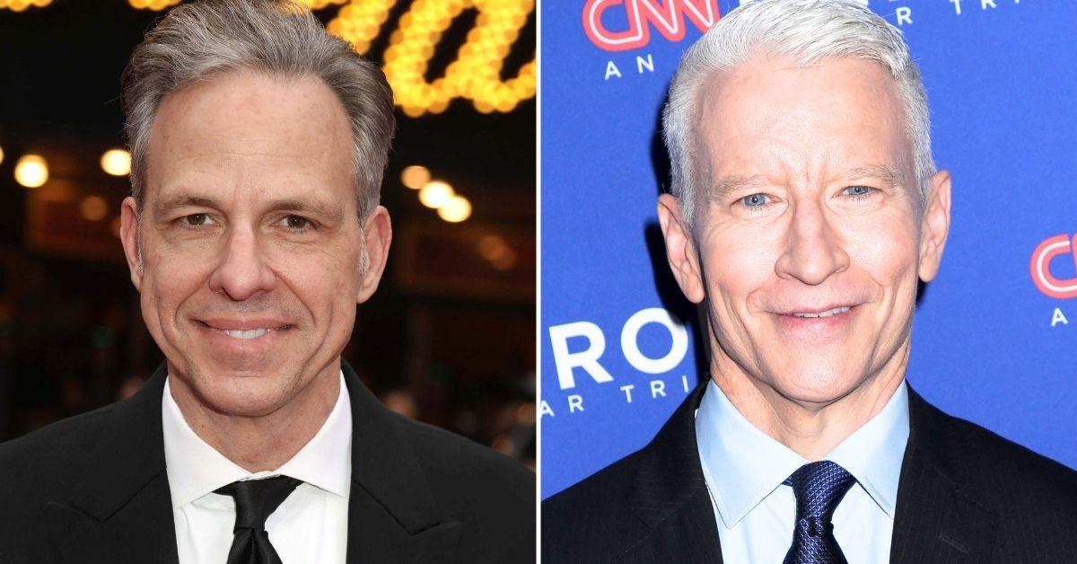 photo of Jake Tapper and Anderson Cooper