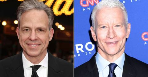 photo of Jake Tapper and Anderson Cooper
