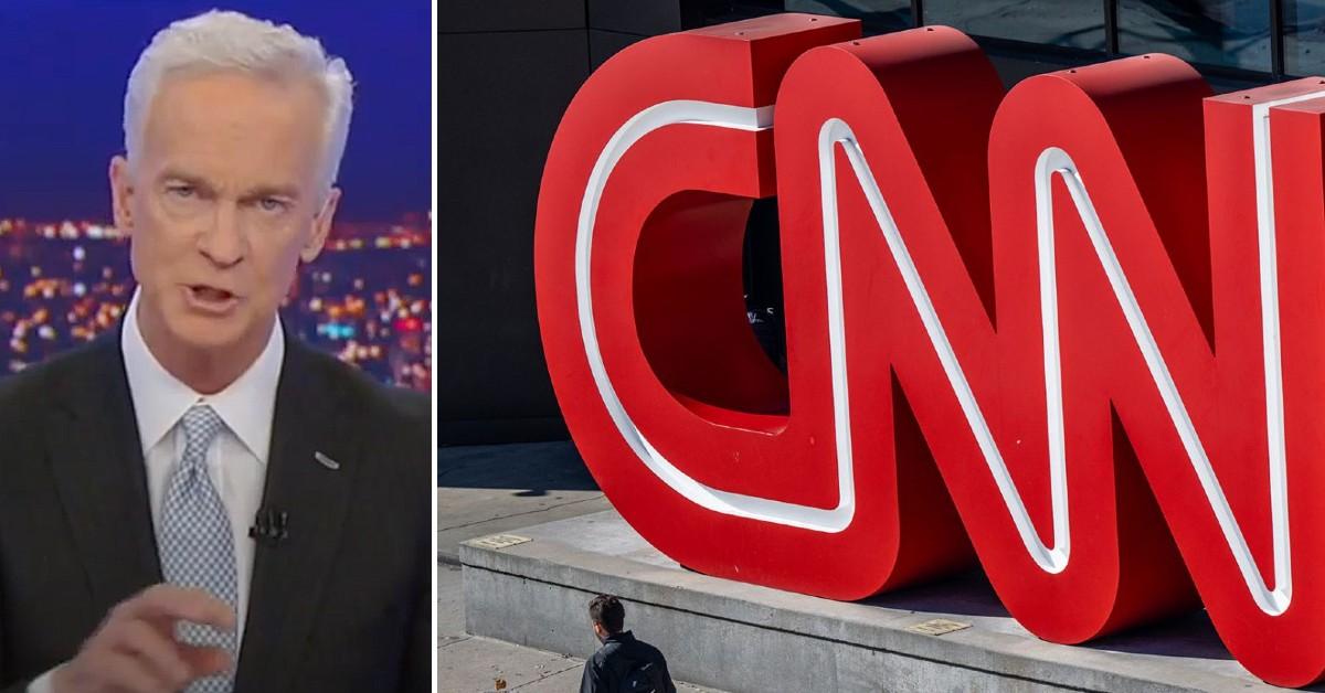 Photo of Trace Gallagher and CNN logo.