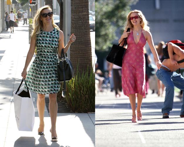 Reese witherspoon legally blonde then now