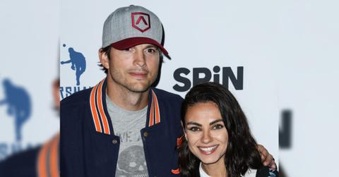 ashton kutcher mila kunis coordinated athleisure wear