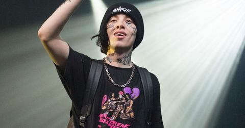 lil xan pulls gun
