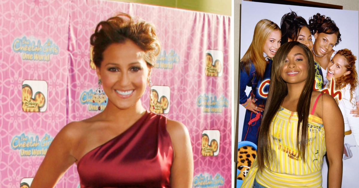 Image of Adrienne Bailon and Raven-Symoné starred in 'The Cheetah Girls' and 'That's So Raven' together.