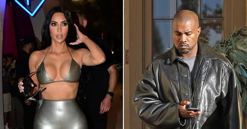 he cant help himself kim kardashian reveals nasty text she received from kanye west over style choices pp