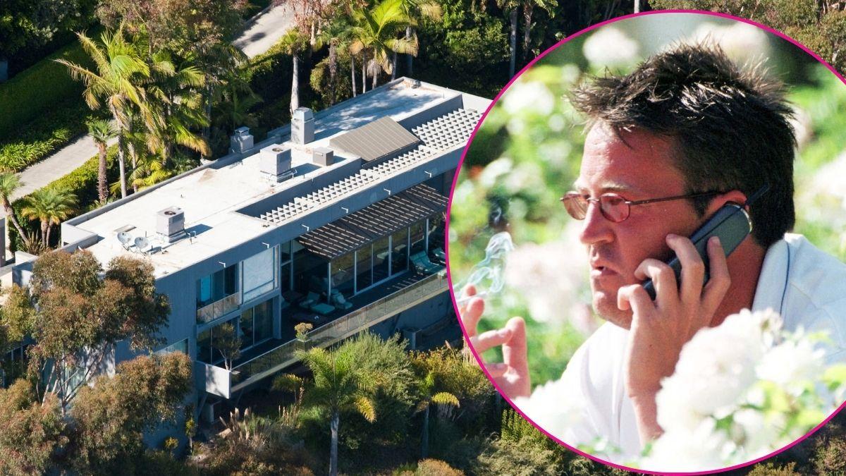 Composite photo of Matthew Perry.