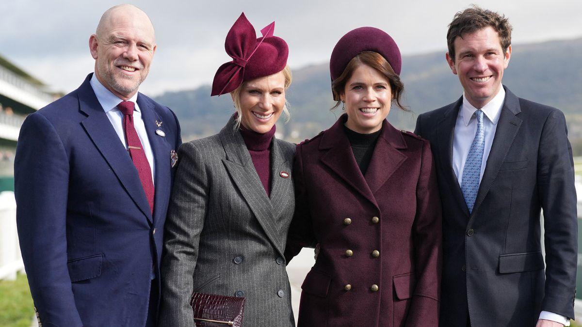 image of Zara tindall and princess Eugenie 