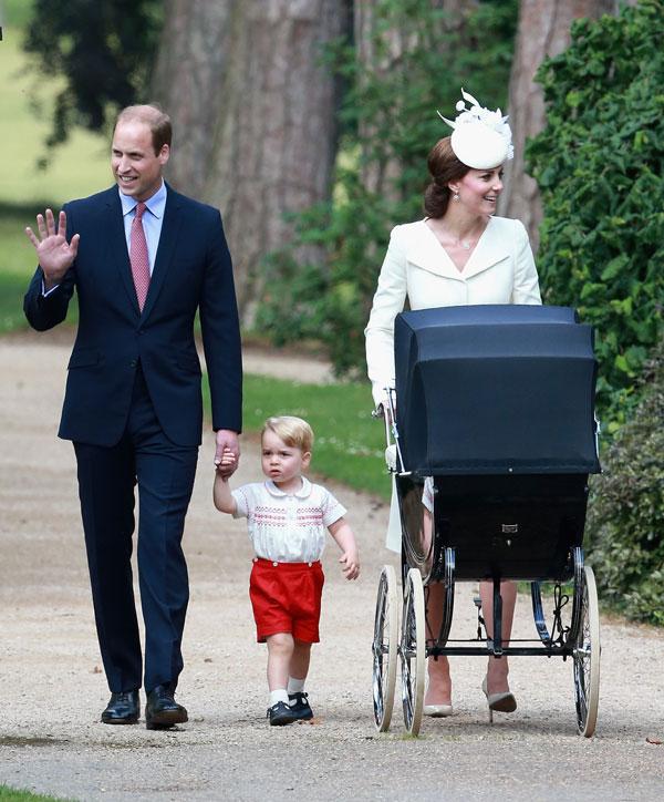 Princess charlotte christening diana kate middleton prince george