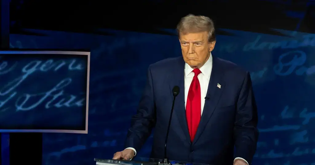 donald trump mocked abc presidential debate moderators disgrace