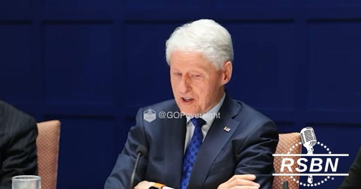image of Bill Clinton denied visiting Jeffrey Epstein’s island.