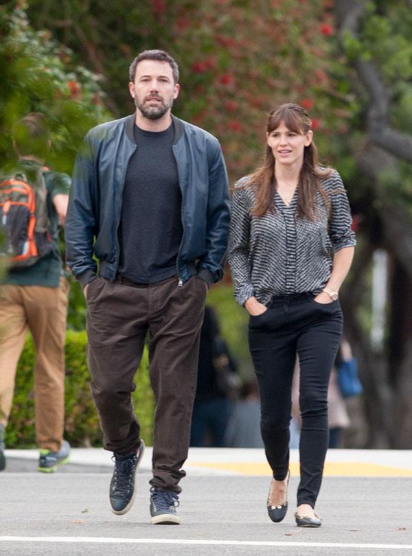 Ben affleck breaks up christine ouzounian