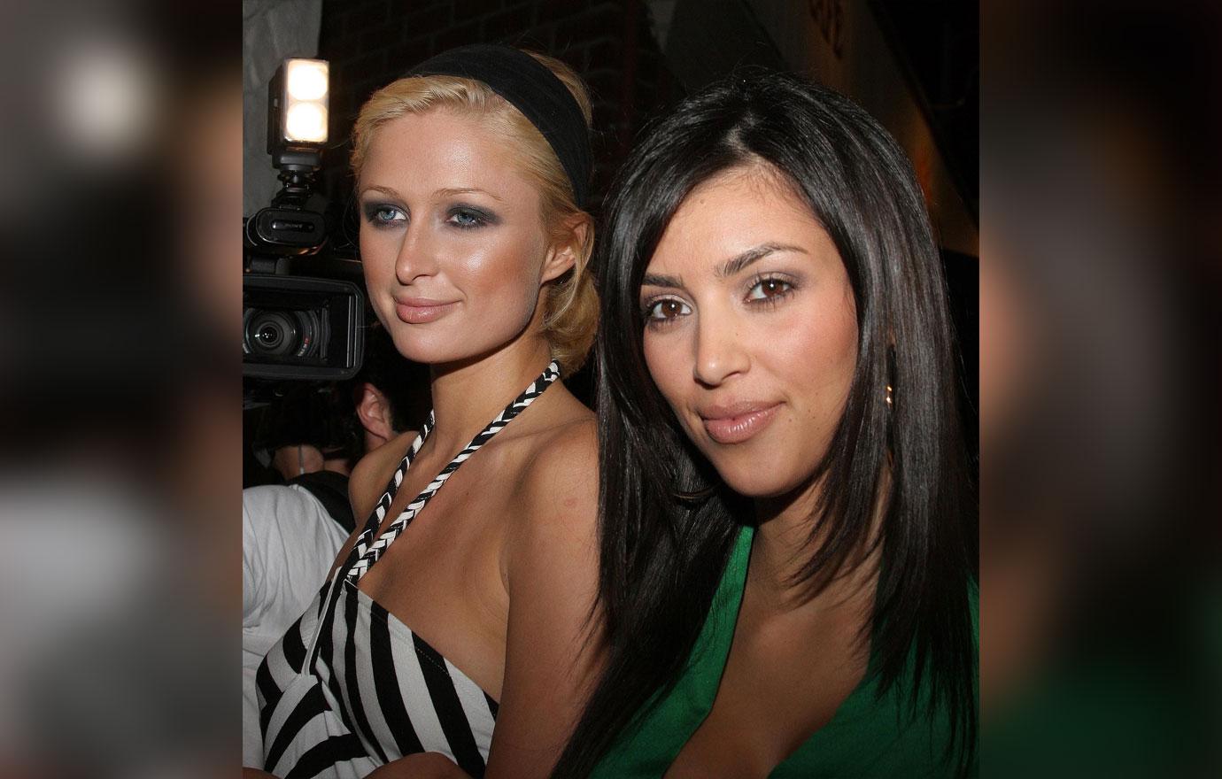 Kim kardashian paris hilton friends again