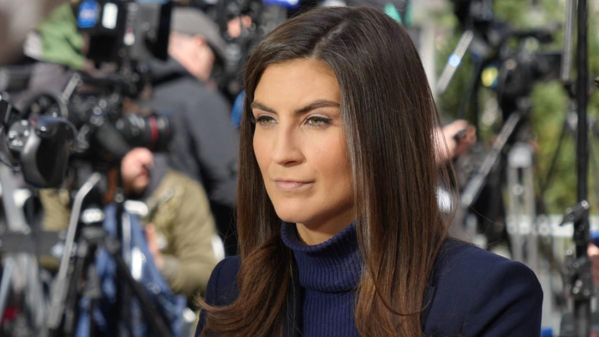 image of Karoline Leavitt and Kaitlan Collins got into a spat. 