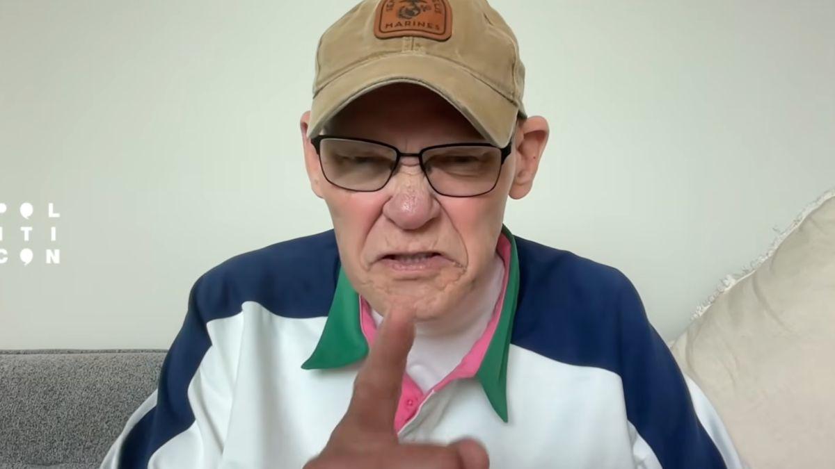 image of James Carville revealed he has dyslexia himself.