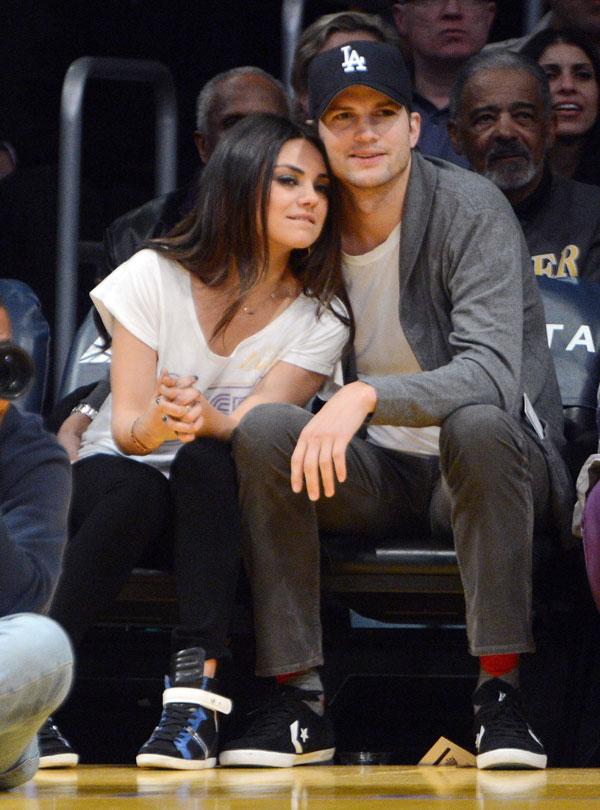 Mila kunis ashton kutcher married engaged baby splash 02